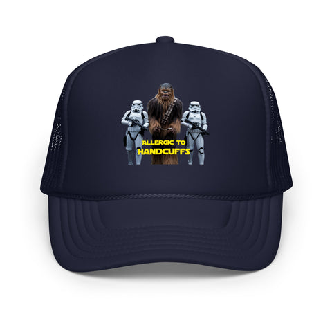 Chewbacca Allergic to Handcuffs Trucker Hat