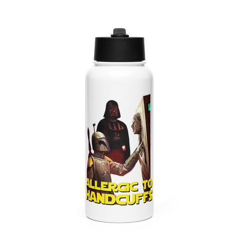 Frozen Assets Stainless Steel Straw Water Bottle (32 oz)