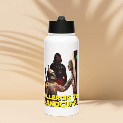 Frozen Assets Stainless Steel Straw Water Bottle (32 oz)