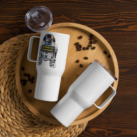 “Droid on Probation” Travel Mug with Handle