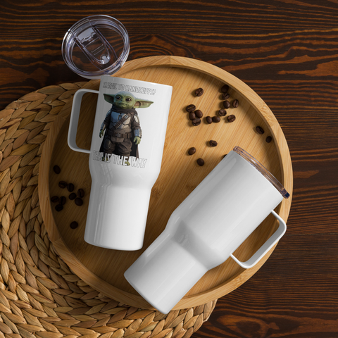 This Is the Way — Grogu Approved Travel Mug with Handle