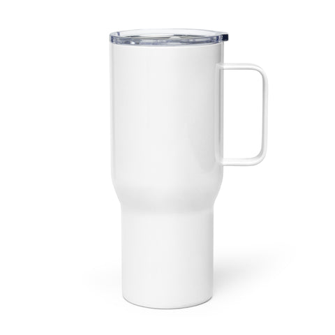 🚔 Attn Cops: Allergic to Handcuffs – Travel Mug with Handle 🚔