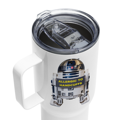 “Droid on Probation” Travel Mug with Handle