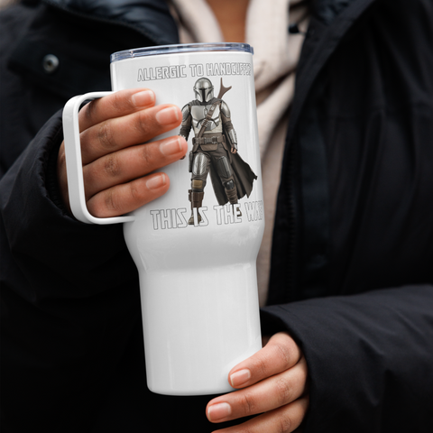 Allergic to Handcuffs? This Is the Way Travel Mug