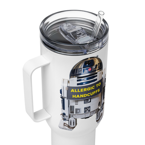 “Droid on Probation” Travel Mug with Handle