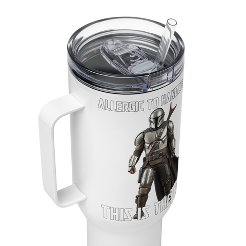 Allergic to Handcuffs? This Is the Way Travel Mug