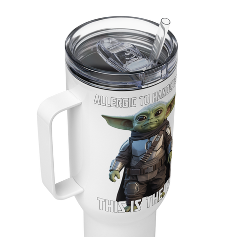This Is the Way — Grogu Approved Travel Mug with Handle