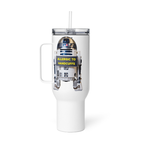 “Droid on Probation” Travel Mug with Handle