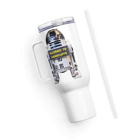 “Droid on Probation” Travel Mug with Handle