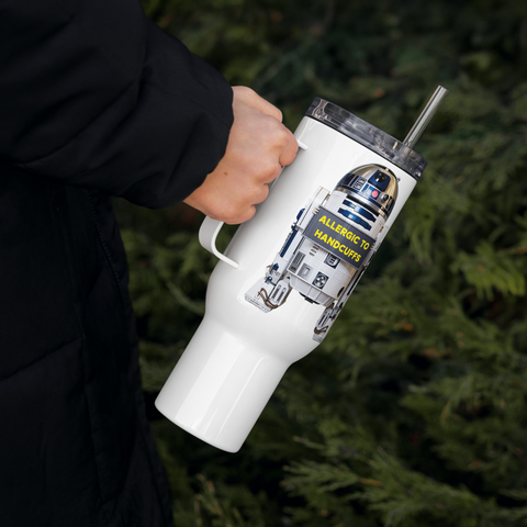 “Droid on Probation” Travel Mug with Handle