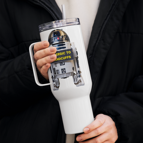 “Droid on Probation” Travel Mug with Handle