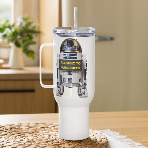 “Droid on Probation” Travel Mug with Handle