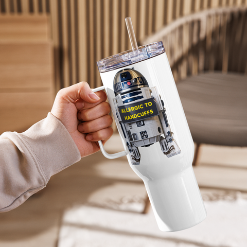 “Droid on Probation” Travel Mug with Handle