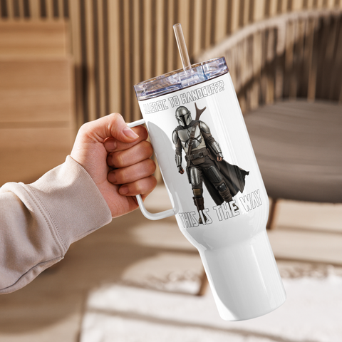 Allergic to Handcuffs? This Is the Way Travel Mug