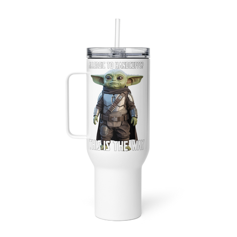 This Is the Way — Grogu Approved Travel Mug with Handle