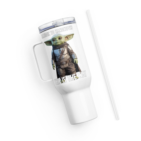 This Is the Way — Grogu Approved Travel Mug with Handle