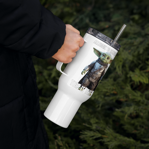 This Is the Way — Grogu Approved Travel Mug with Handle
