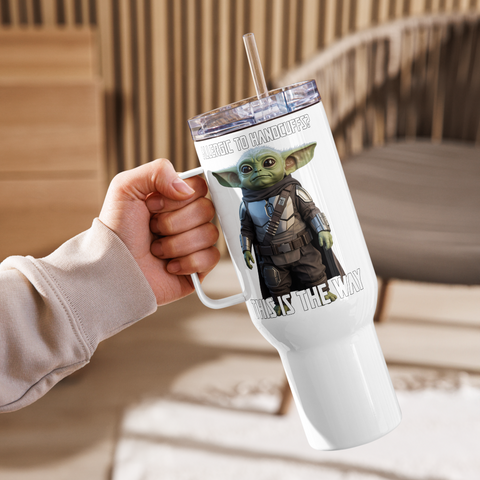 This Is the Way — Grogu Approved Travel Mug with Handle